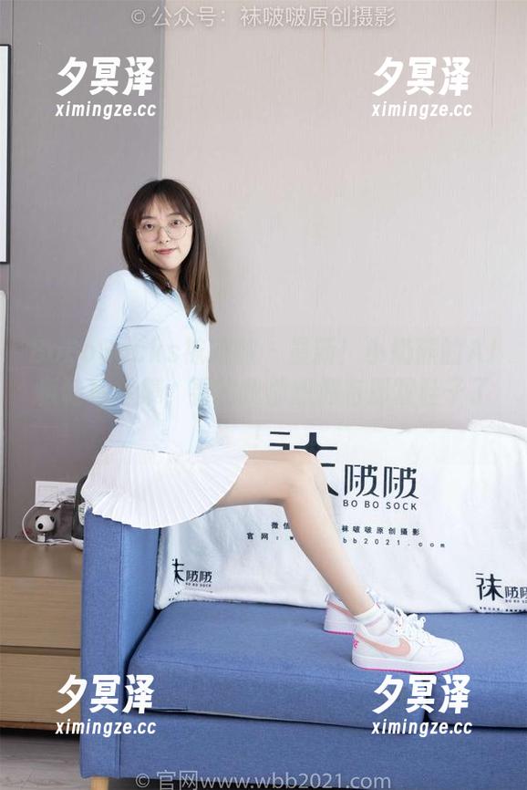 BoBoSocks袜啵啵-小奶熊 BoBoSocks袜啵啵 - 最新!小奶熊的AJ板鞋写真集,看完我都想拥有那双鞋子了!