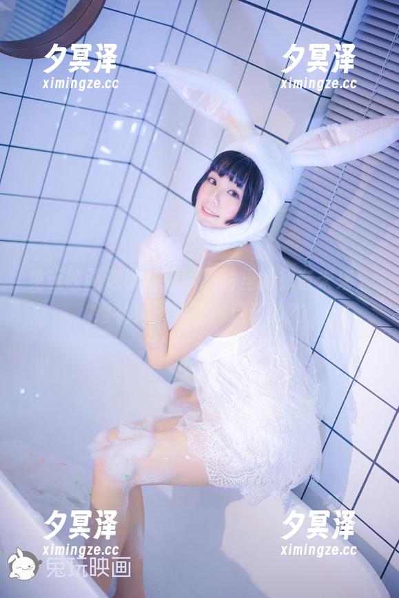 兔玩映画这身白婚纱图片里的初音未来，婚礼要不要来我这订啊？
