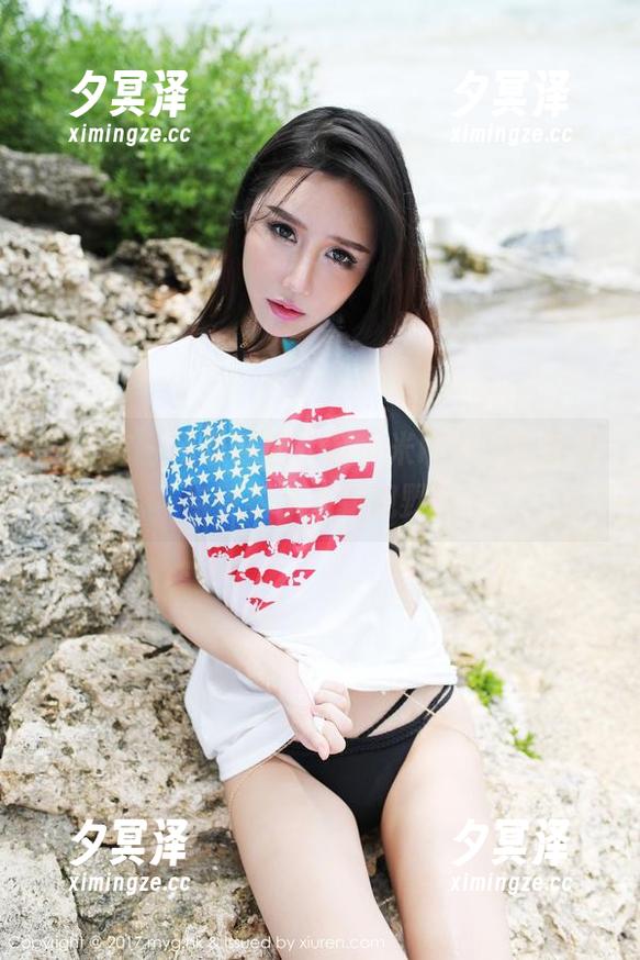 美媛馆-赵小米Kitty 美媛馆 - 吊带谜团,赵小米Kitty的原图与更新带来新视野!