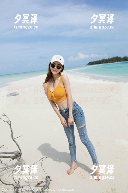 魅妍社-赵欢颜Jessica 魅妍社 - 白色写真,赵欢颜Jessica满分醉人,壁纸不够这劲儿我可不买账!